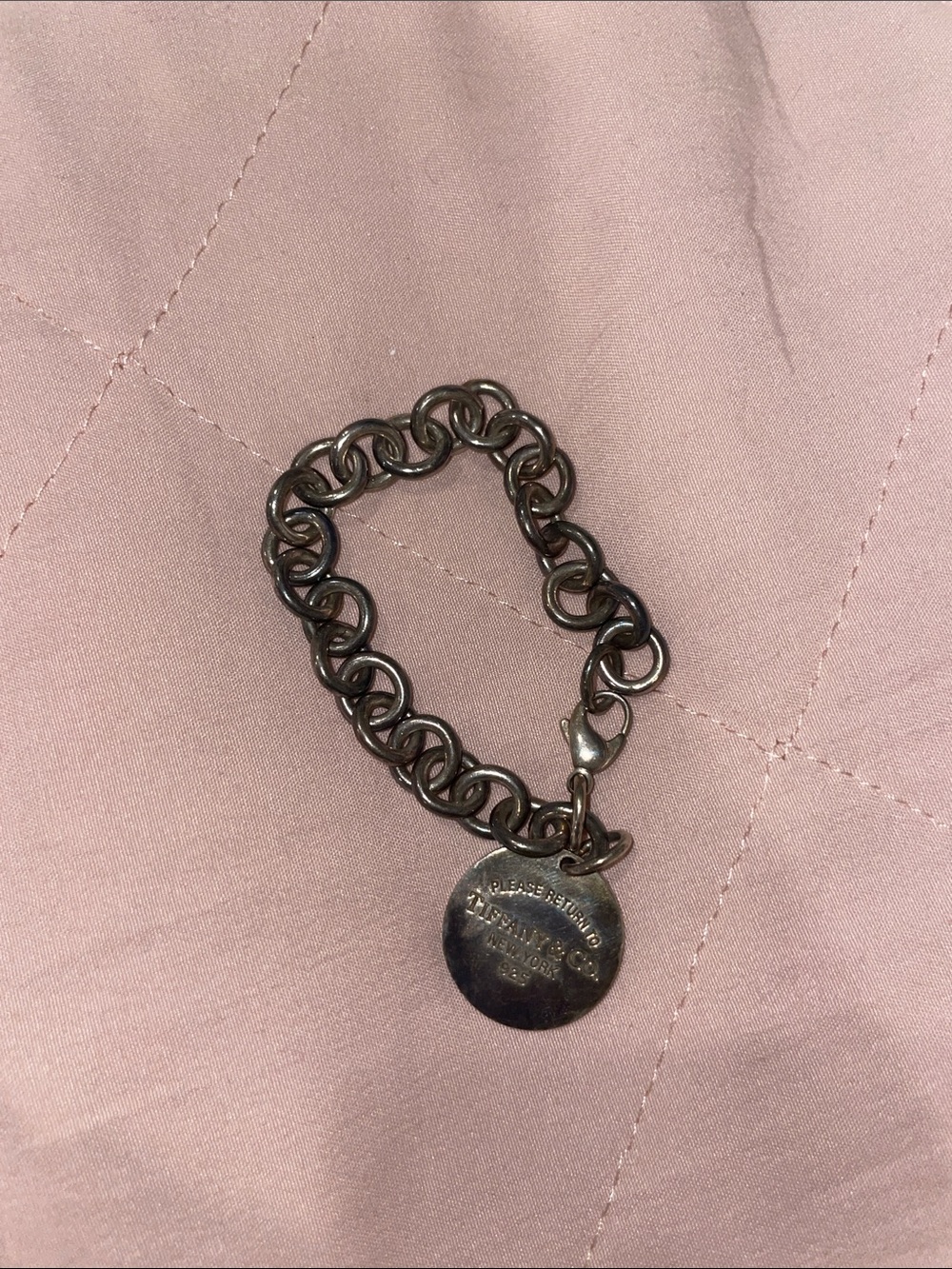 Silver-Tone Tiffany Bracelet - Silver